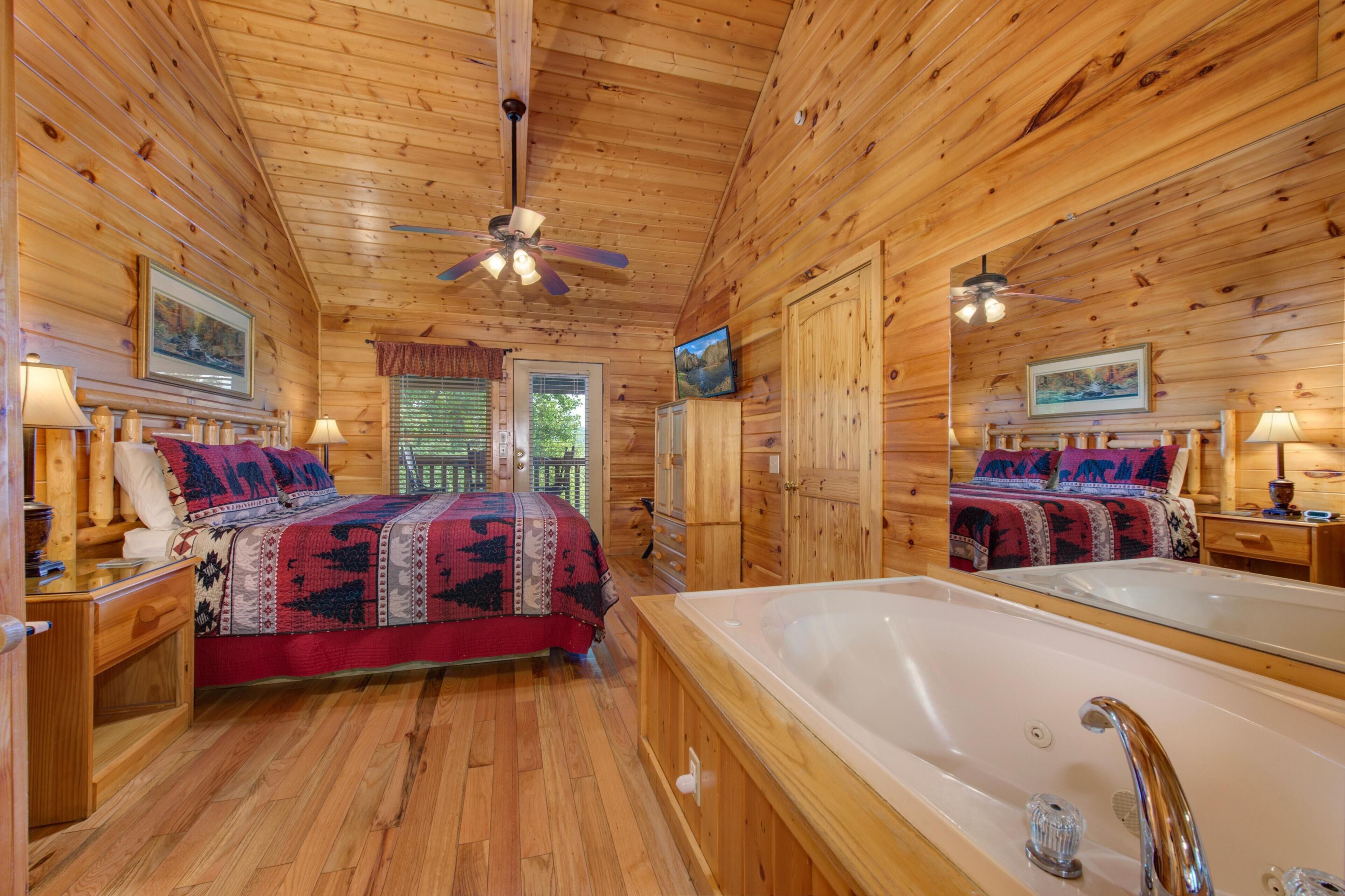 Ferienhaus, Mehrere Betten (Hills Hideaway)
