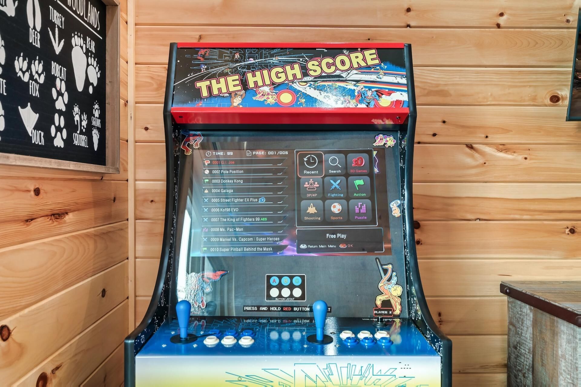 Maison, plusieurs lits (Hummingbird Splash) | Salle de jeux