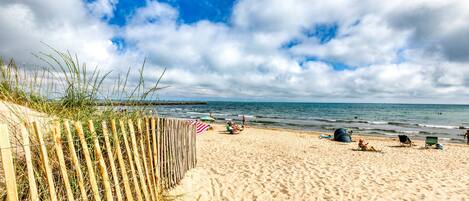 Beach nearby