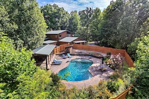 House, Multiple Beds (Eagles Perch Pool Cabin) | Pool - Eagles Perch Pool Cabin (Cosby)