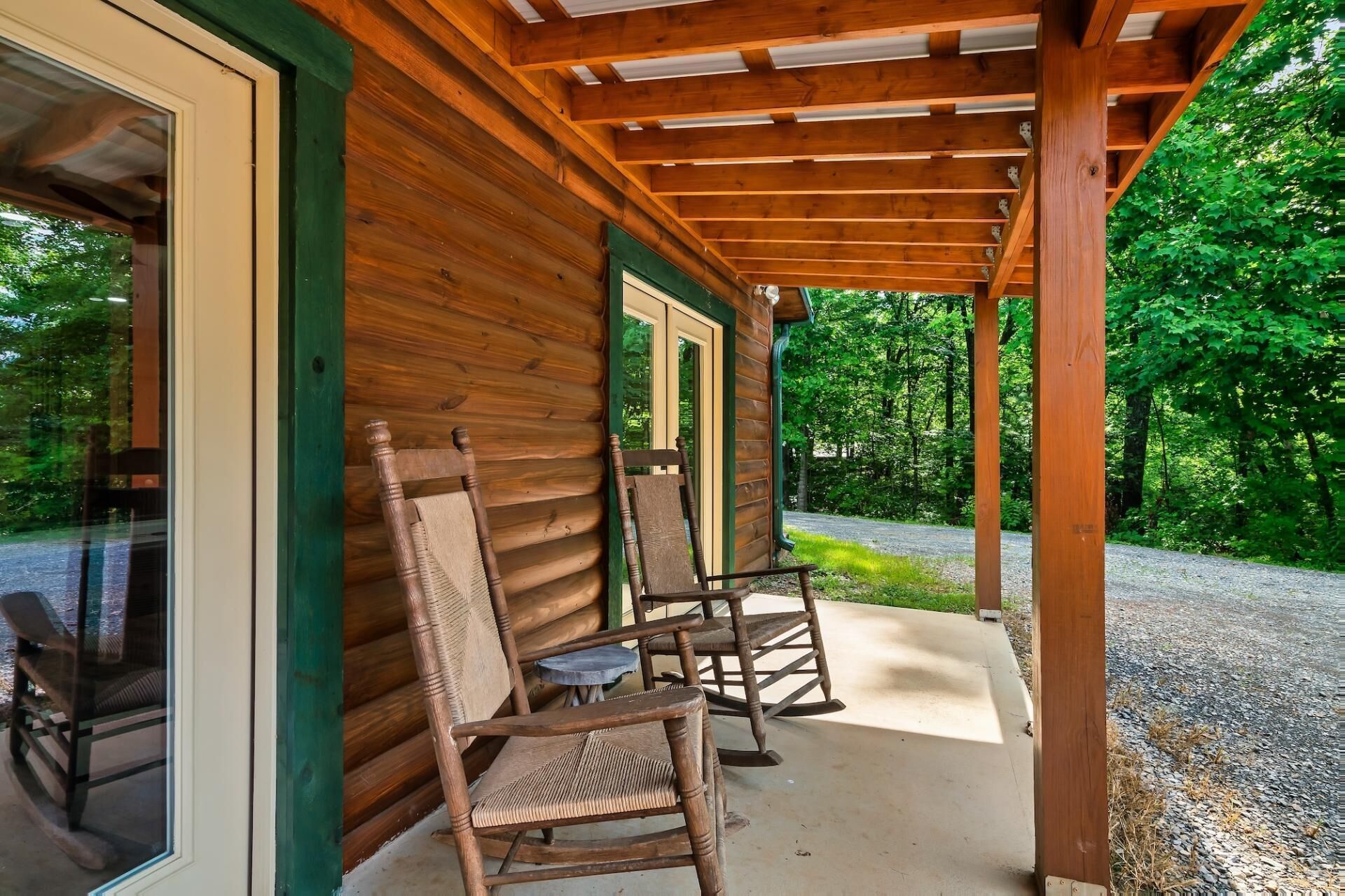 House, Multiple Beds (Eagles Perch Pool Cabin) | Terrace/patio
