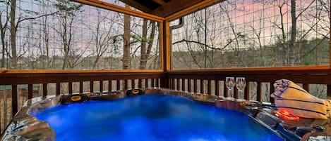 House, Multiple Beds (Whisper Ridge) | Outdoor spa tub