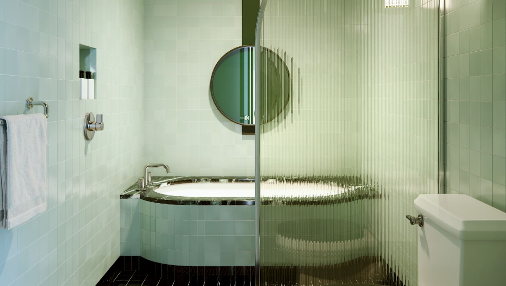 Handuk dan tisu toilet