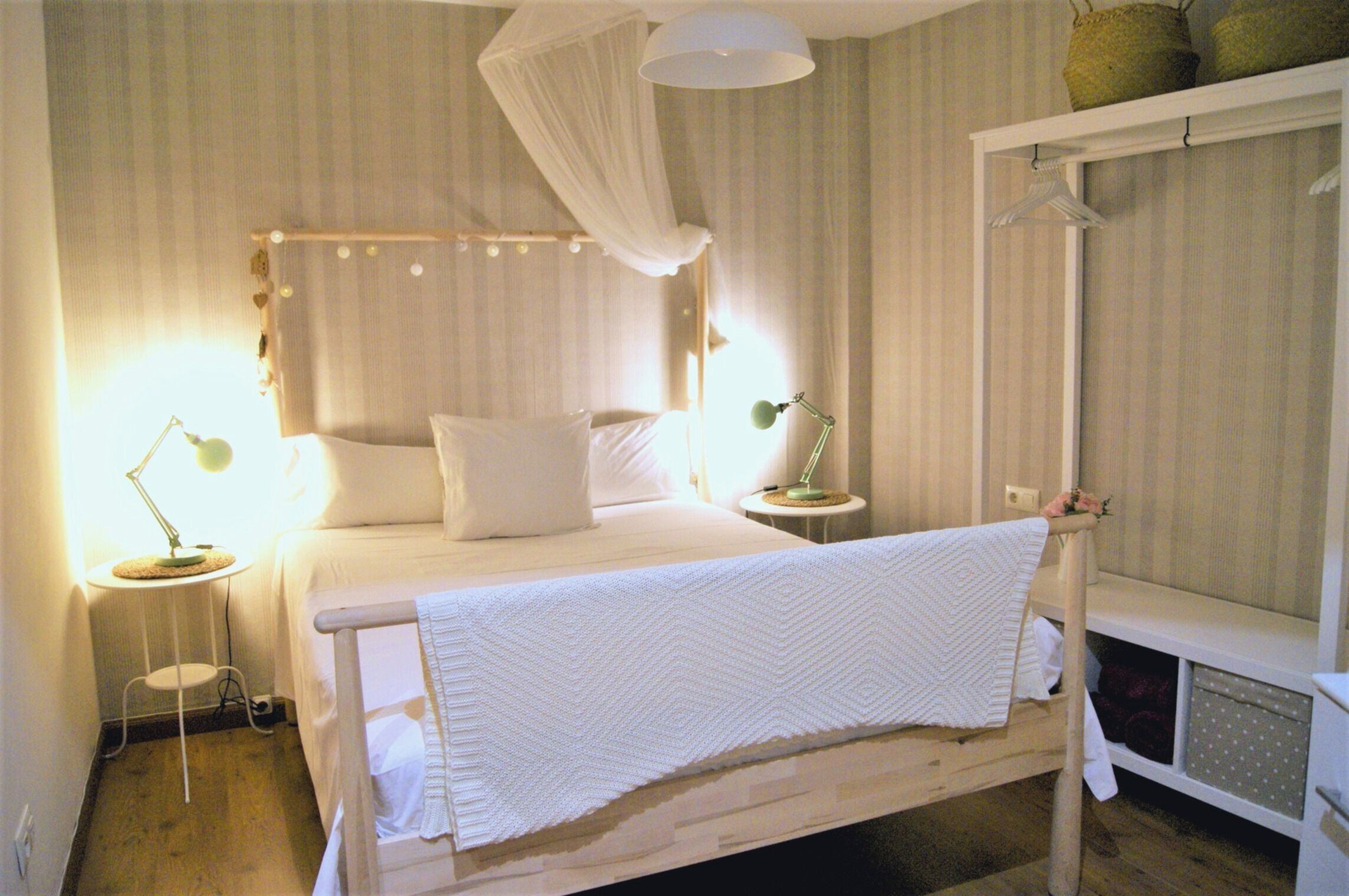 Iron/ironing board, travel cot, free WiFi, bed sheets