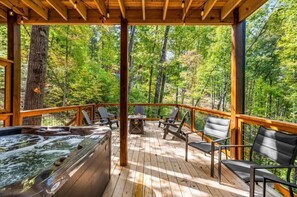 Unclassified image, 2 of 130, button - Treetop Tranquility (Sevierville)