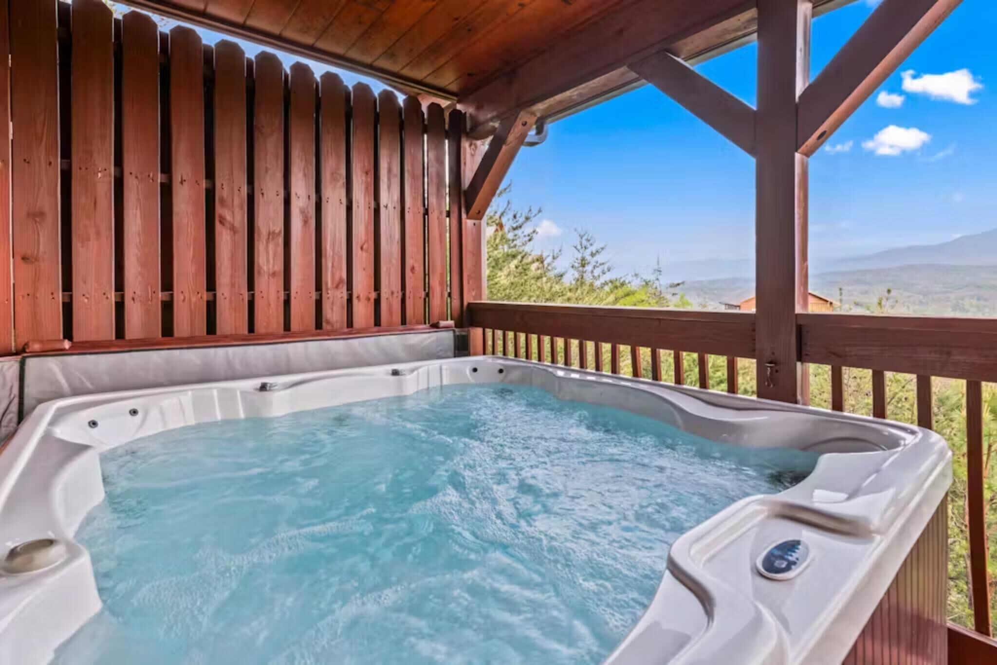 獨棟房屋, 多張床 (Grand View Lodge) | 室外 Spa 池