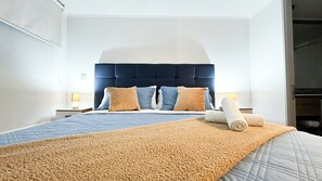 Een strijkplank/strijkijzer, gratis wifi, beddengoed