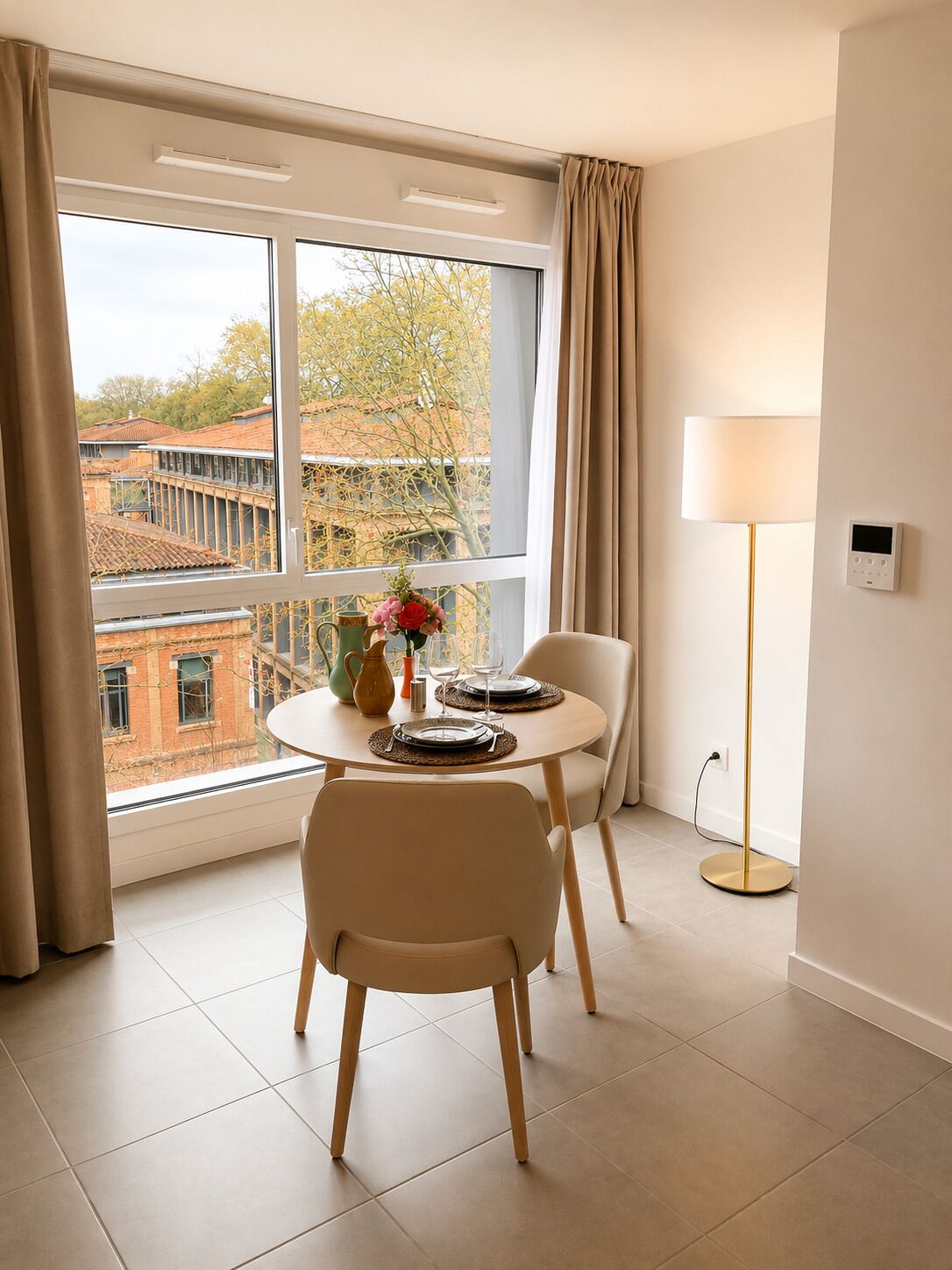 Standard Studio | Living area | 32-inch flat-screen TV with digital channels