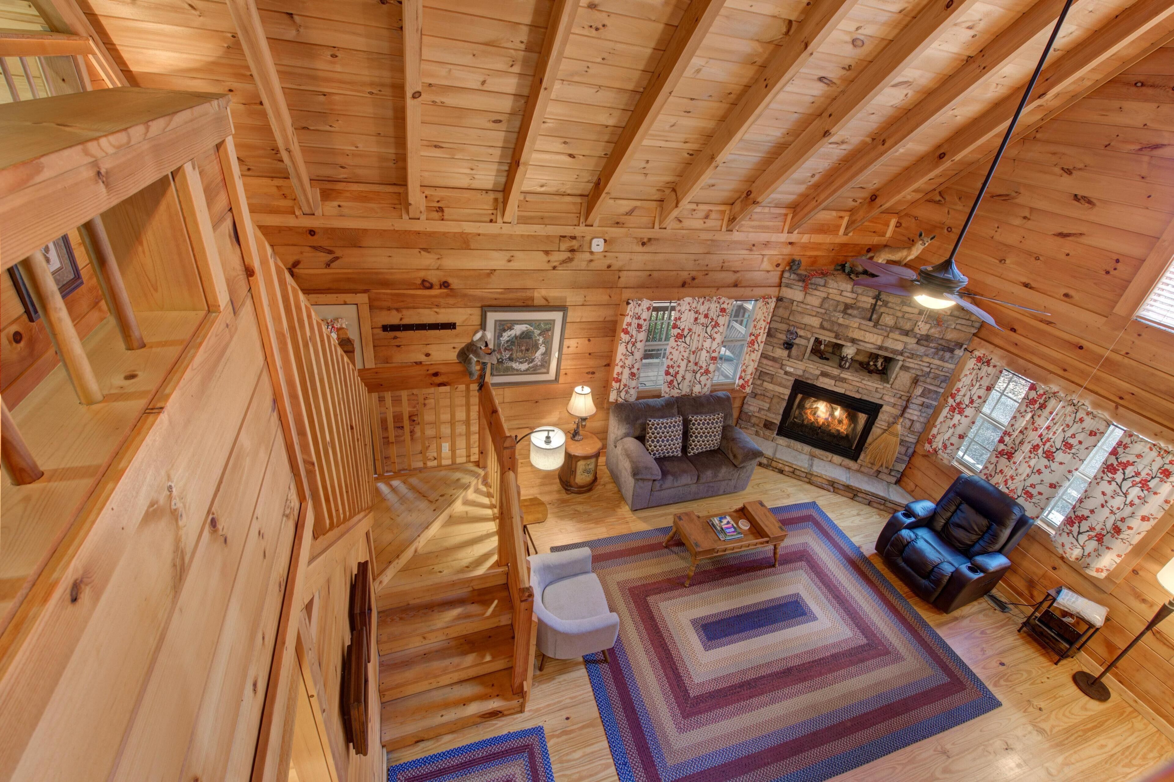 Casa, 2 camas Queen (Bamboo Hideaway) | Área de estar