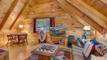 Casa, 2 camas Queen (Bamboo Hideaway) | Área de estar