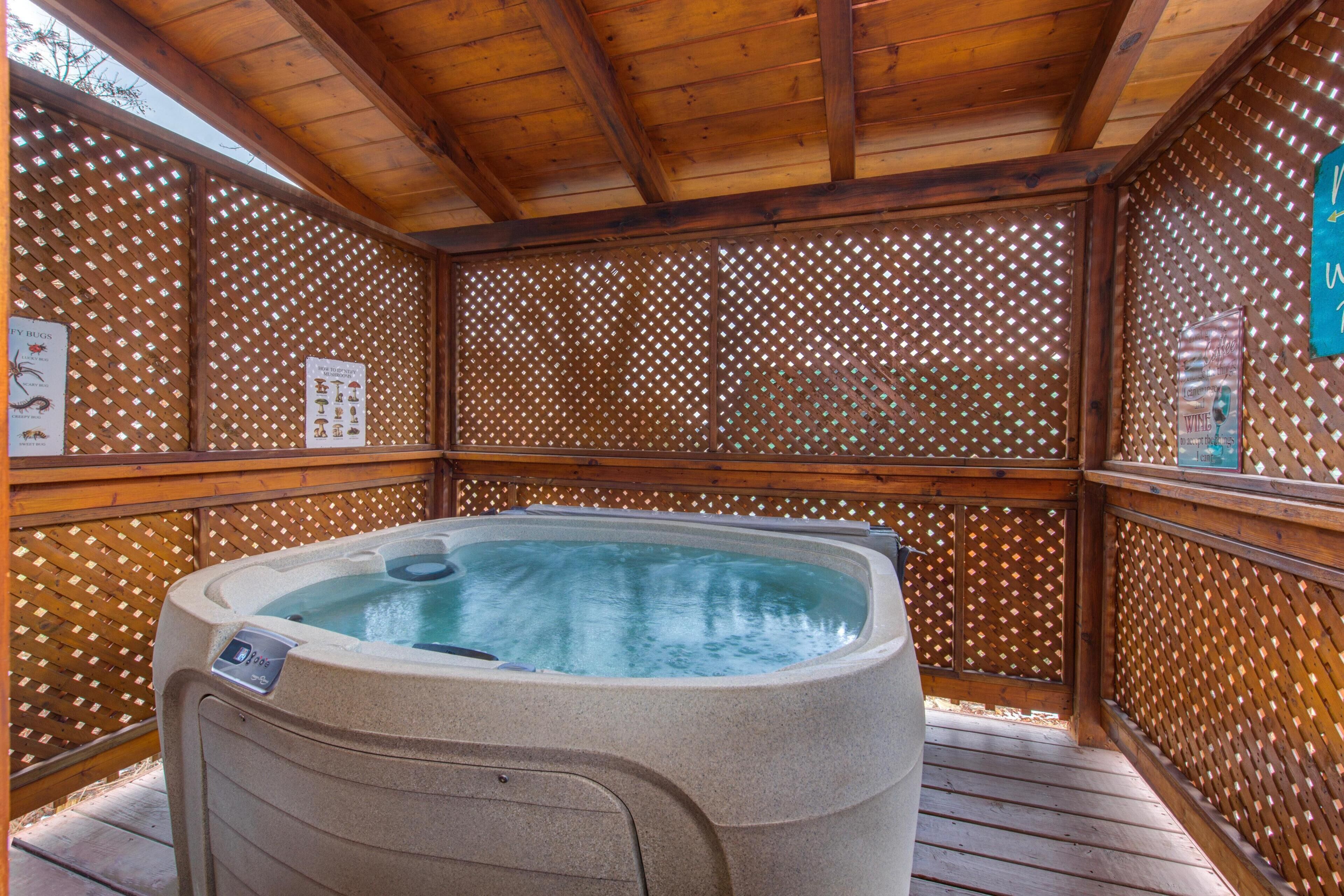 Maison, plusieurs lits (Bearcation) | Bain à remous intérieur