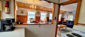 Relax in this fabulous 2-bedroom cottage on beautiful Thompson Lake.