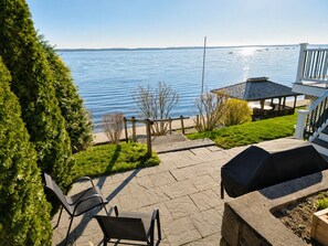 Terrace/patio - 2BD Waterfront Home - Near Beaches & Providence (Warwick)