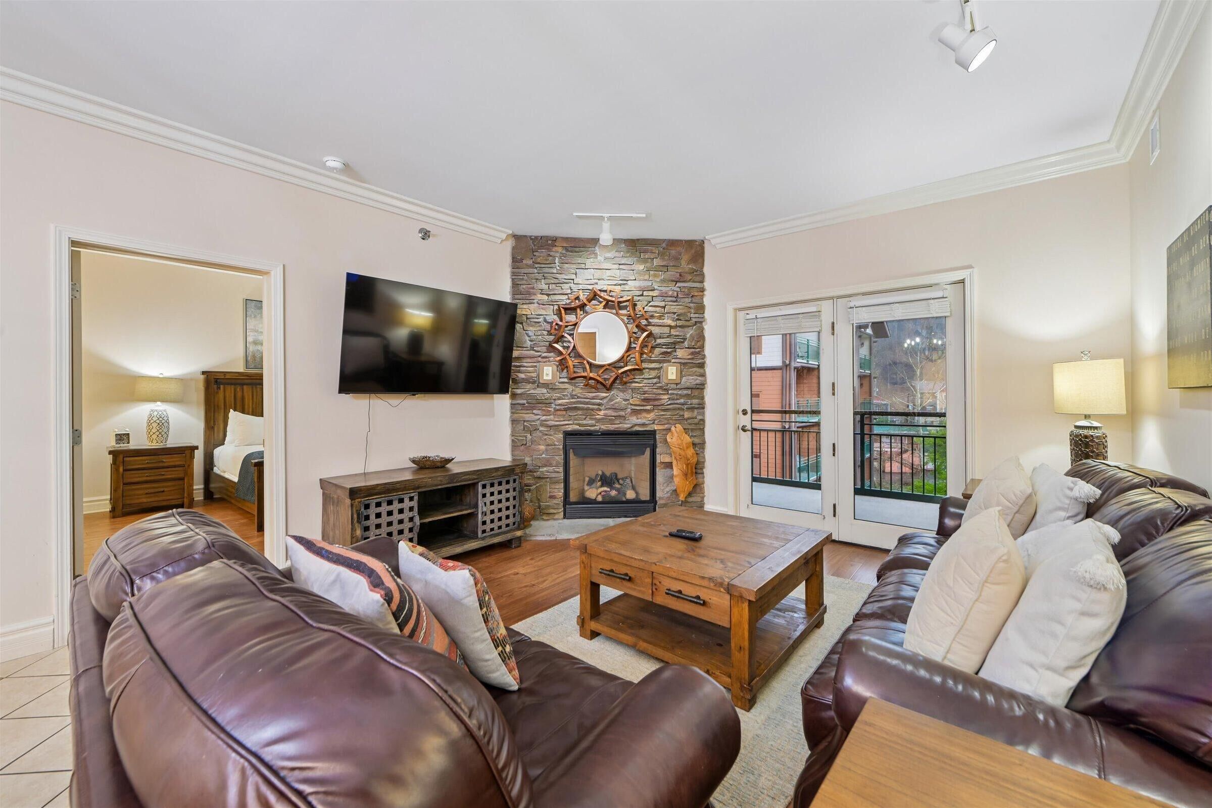 Casa, várias camas (Baskins Creek 408) | Área de estar
