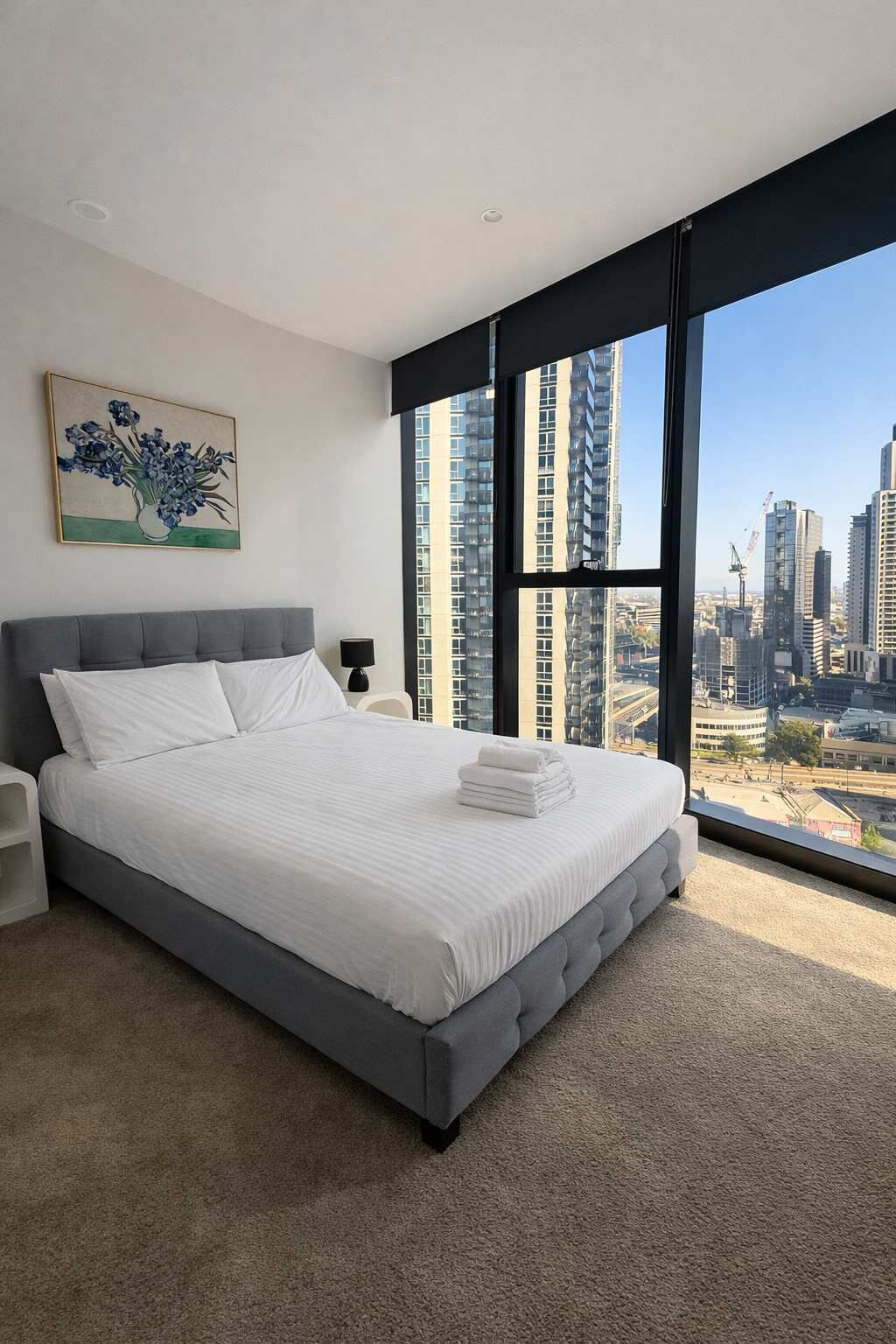 2 bedrooms, desk, iron/ironing board, free WiFi