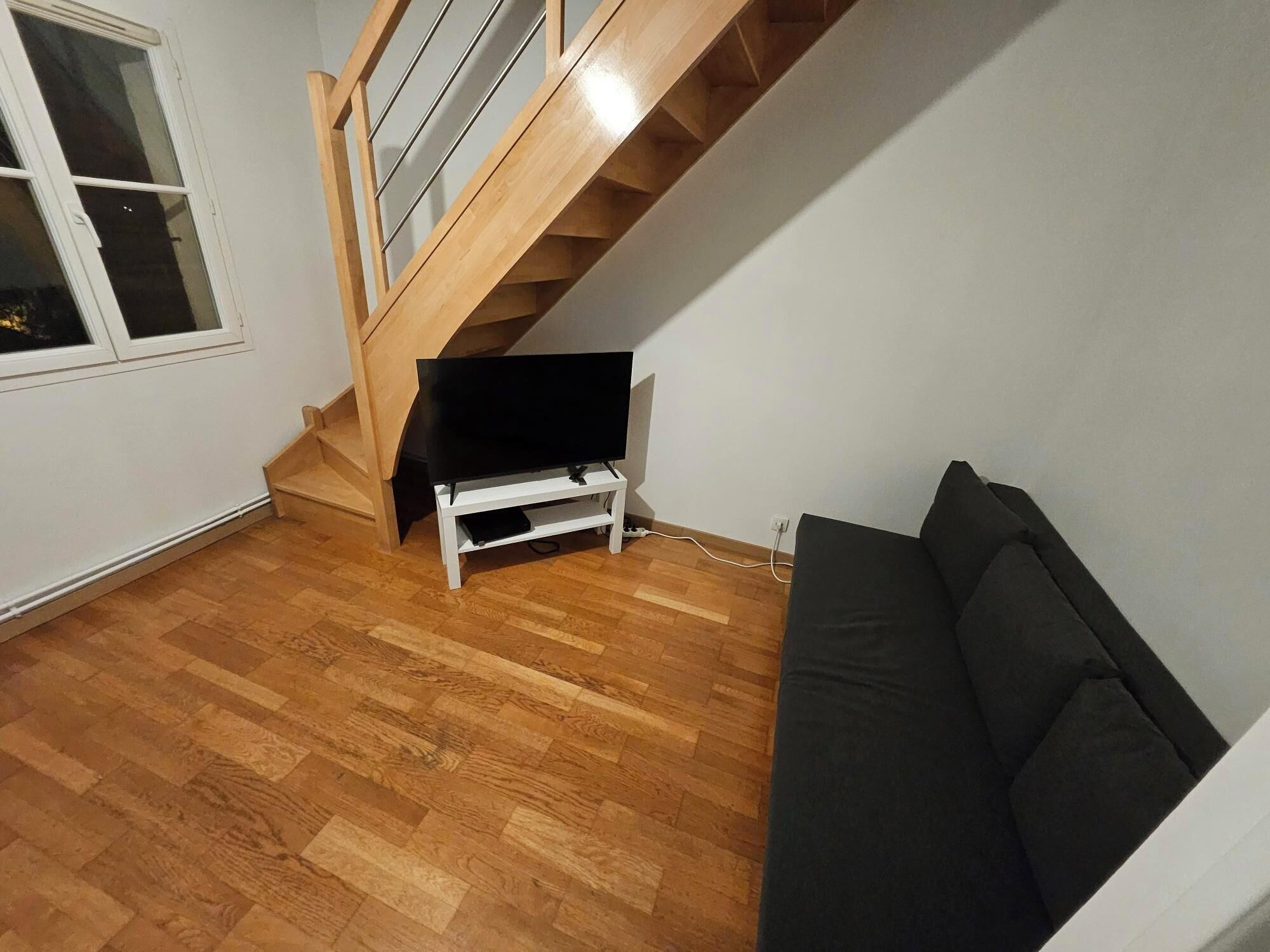 TV connectée, cheminée