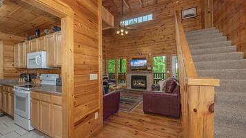 Chalet rustique, Plusieurs lits (New Moon) | Intérieur
