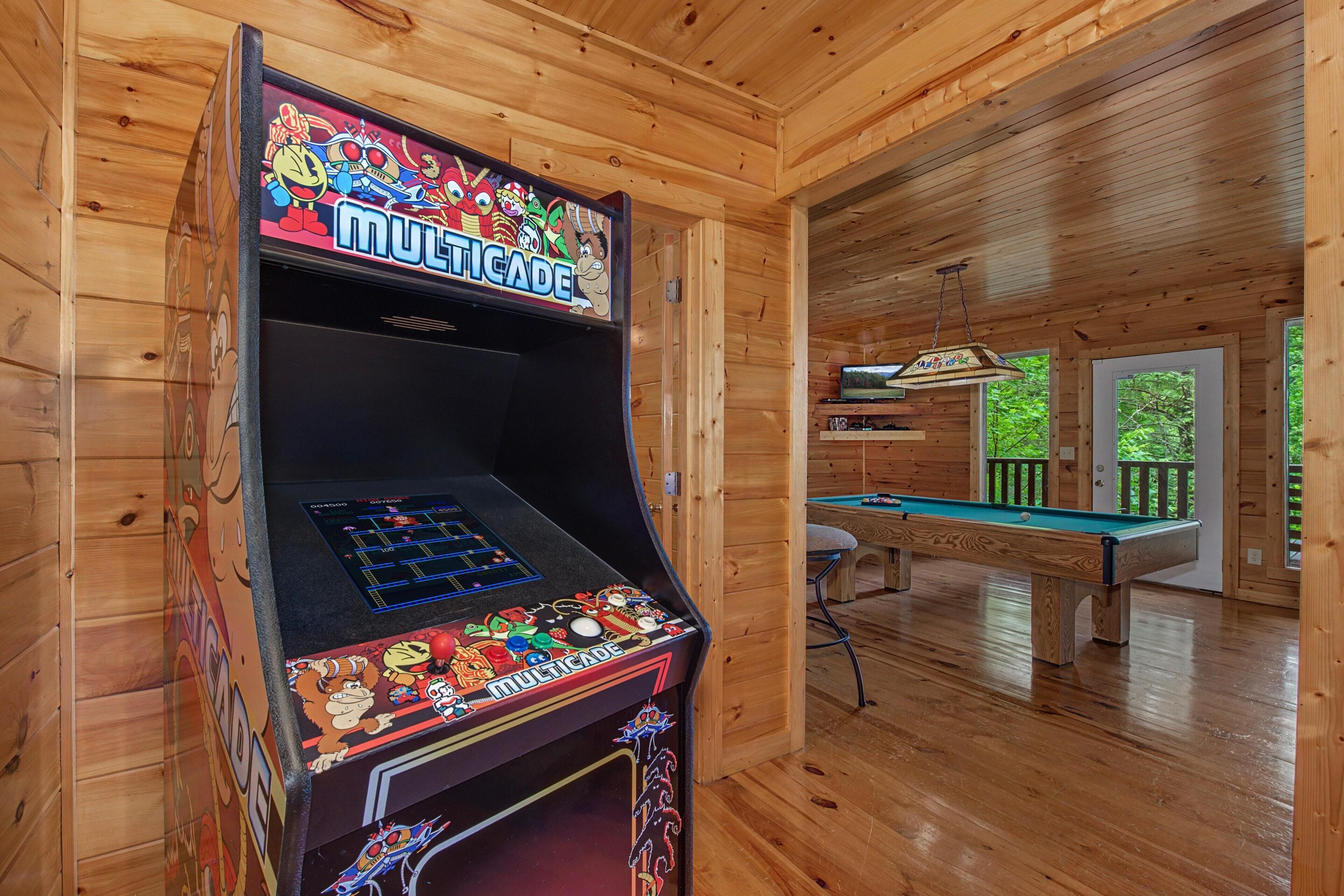 Chalet rustique, Plusieurs lits (New Moon) | Salle de jeux
