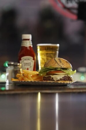 Double Room, Mountain View | Food and drink - Jimmy OConnors Windham Mountain Inn (Windham)