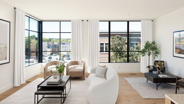 Living area - Downtown Traverse City Penthouse w/ Private Rooftop (Traverse City)