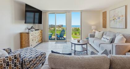 Direct Ocean View- Updated Coastal Condo - Walk to Driftwood Beach