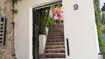 Entrada de la propiedad