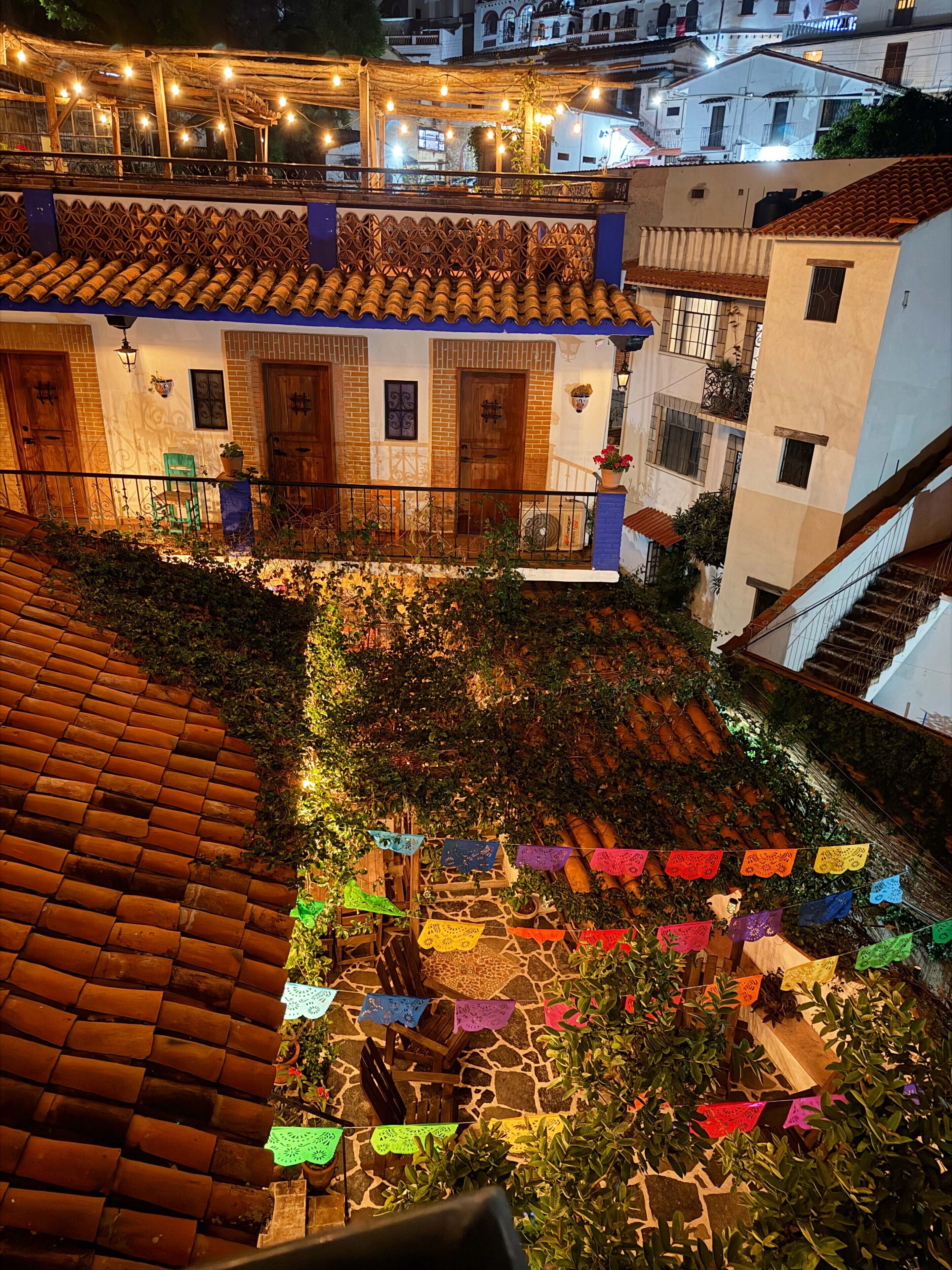 Front of property – evening/night