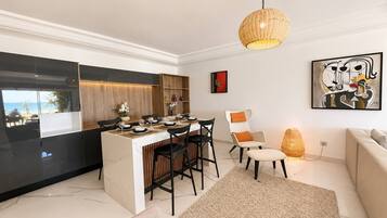 House, 3 Bedrooms, Patio, Ocean View | Dining room