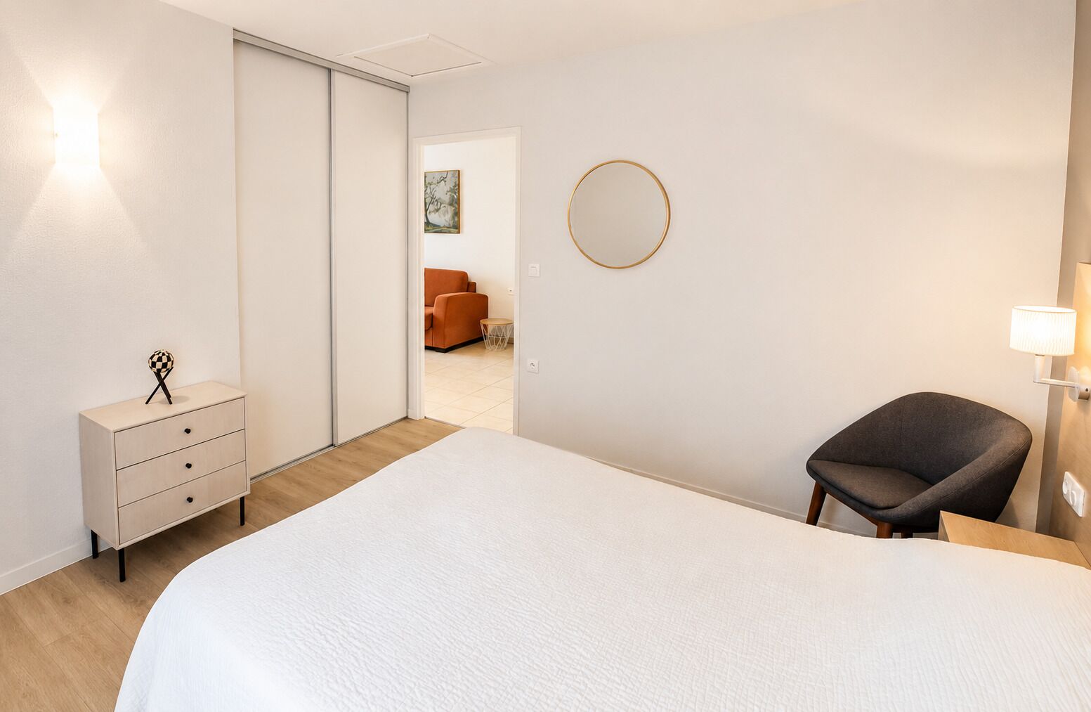 Chambres insonorisées, Wi-Fi gratuit, draps fournis