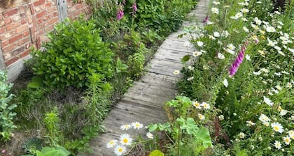 Quiet vacation home "Zum Holzwurm" with large terrace & winter garden!