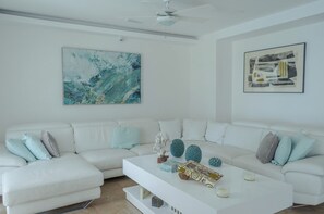Living area - PALMERAS DE SOL CARIBE (Puntacana)