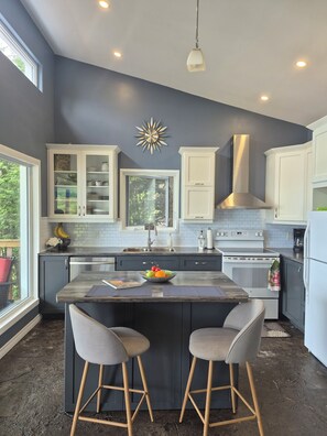 Private kitchen - Luxurious Northern Paradise with all amenities, water activities, pet-friendly (Hagar)