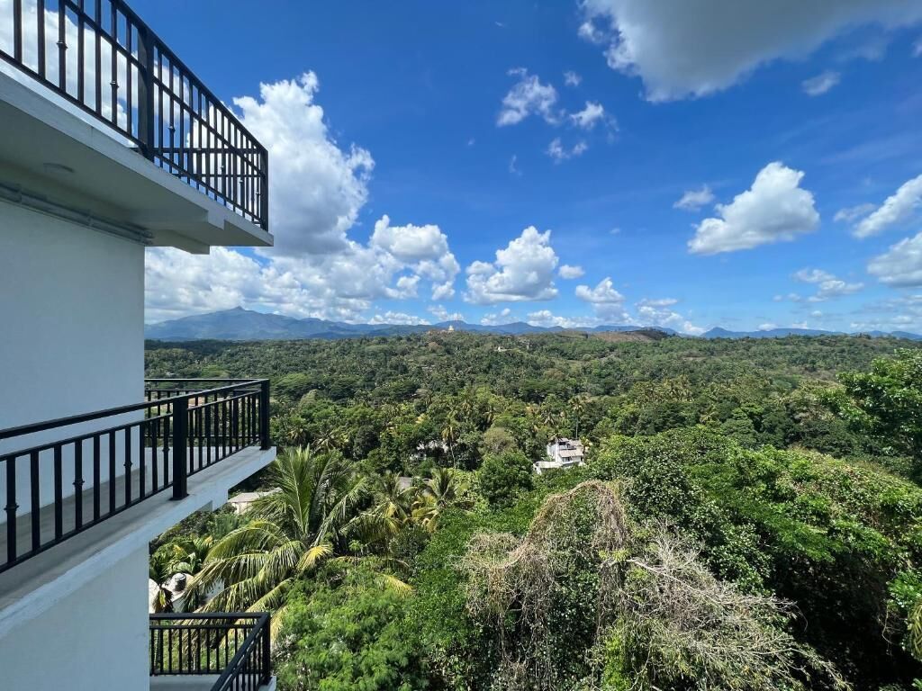 Deluxe Double Room, Balcony, Mountain View | Property grounds