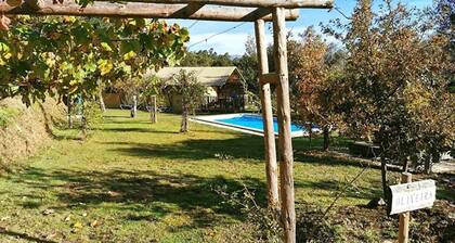 Tente " Oliveira Glamping " avec vue montagne, piscine privée et Wi-Fi