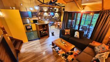 TV, video games, offices