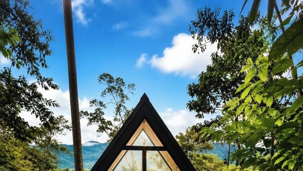 Unclassified image, 1 of 23, button - The Naked Jungle Luxury A-Frame w/ Mountain View (La Pinuela)
