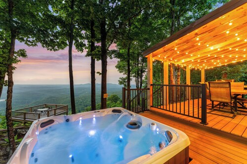 Arkansas Gran Canyon View Hot Tub Observation Deck