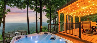Arkansas Gran Canyon View Hot Tub Observation Deck