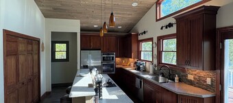 Secluded Lake house on 2.5 Acres with boat dock near ATV Trails