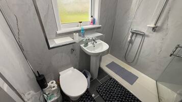 Towels, soap, toilet paper