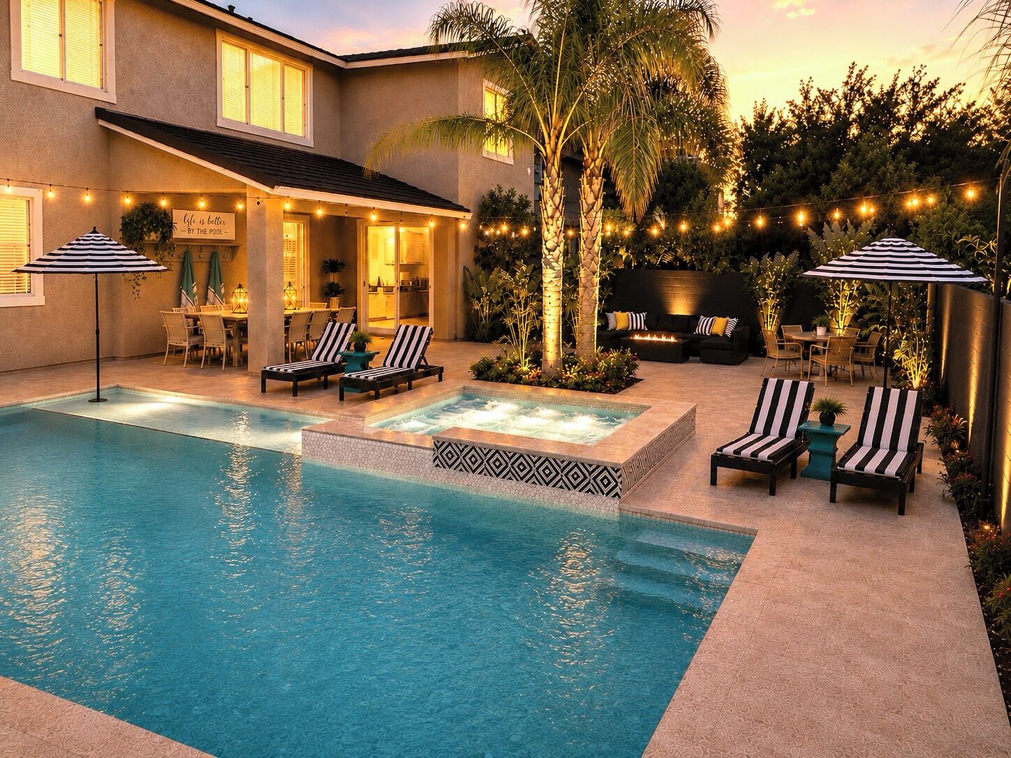 Outdoor pool