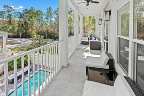 Terrace/patio - Santa Rosa Home with Private Pool, Near Beach (Santa Rosa Beach)