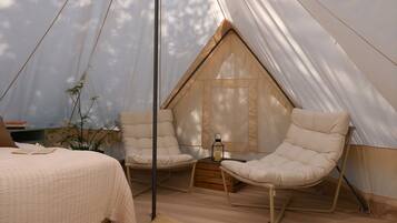 Deluxe Tent, Garden View | Premium bedding, individually decorated, individually furnished
