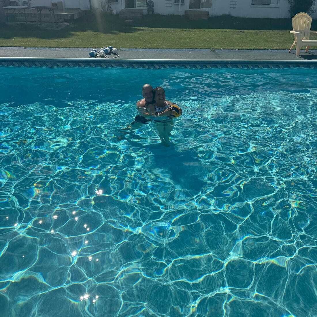 Seasonal outdoor pool