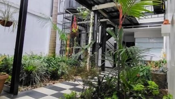 Khuôn viên nơi lưu trú