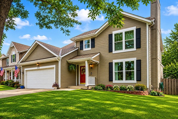 Beautiful curb appeal welcomes you to this spacious family home.