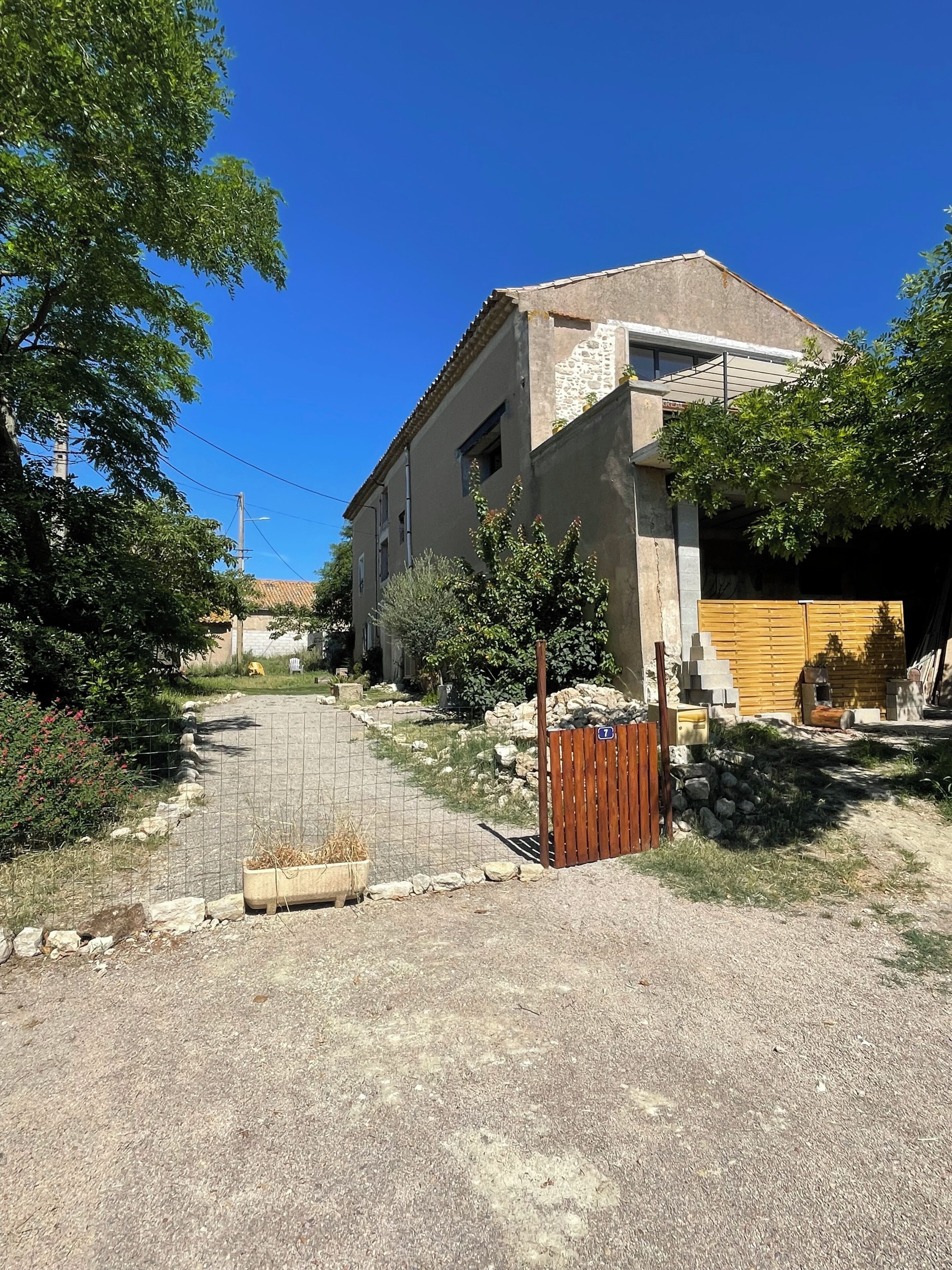 Enceinte de l’hébergement