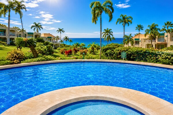 New Palms At Wailea Updated 2 Bedroom Villa With Garden Views + Complimentary Rental Car With 6+ Nights! Paw-1706 By Kbm Resorts - Maui, HI
