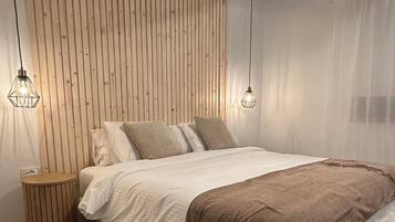 1 slaapkamer, een kluis op de kamer, gratis wifi, beddengoed