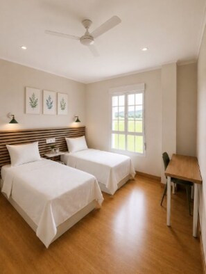 Twin Room | Free WiFi - Hotel Peña Pintada (Outur)